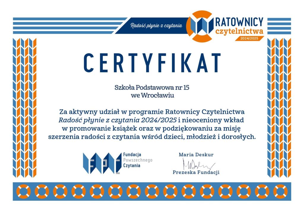 20250703 SP15 we Wrocławiu Ratownicy czytelnictwa