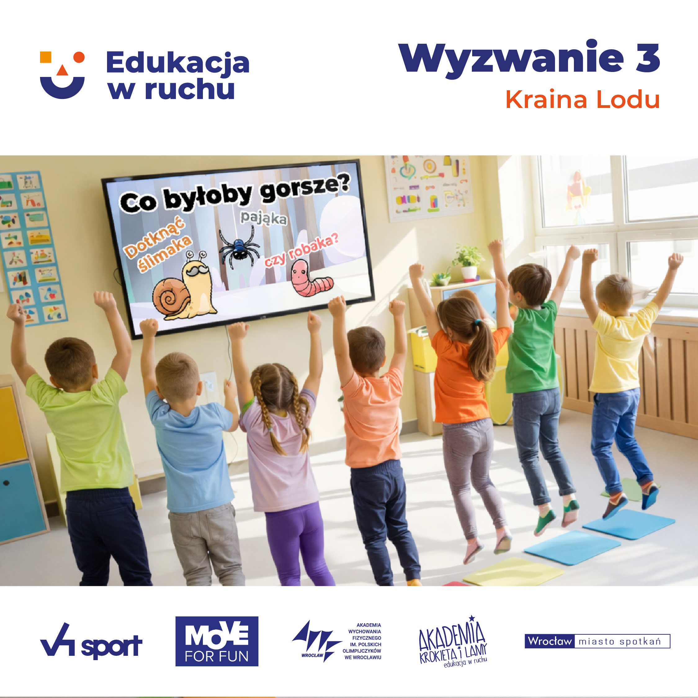 Kraina Lodu wyzwanie 3 grafika